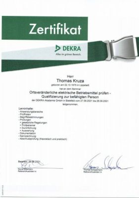 Herzlichen Glückwunsch, Thomas Kruza!