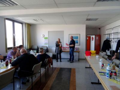 Schulung im Rahmen des Jährlichen Treffens aller Bezirks- und Objektleitungen in Lippstadt