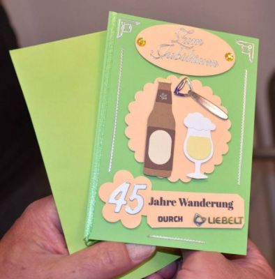 Glückwunsch zu 45 “Liebelt Jahren“