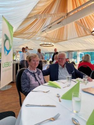 Siegerehrung des 24. Liebelt-Golfturniers