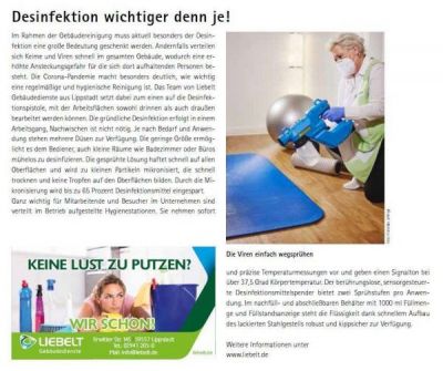 Die Viren einfach wegsprühen