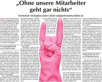 85 Jahre Liebelt Gruppe