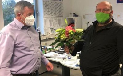 Seltenes Jubiläum: Frank Kühnel feiert 35-Jähriges..